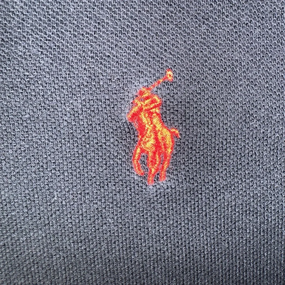Polo Ralph Lauren Shirt Mens 2XLT Black Red Pony Preppy